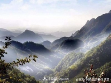 河南天池山森林公园，森林覆盖率98.57％，誉为洛阳“张家界”